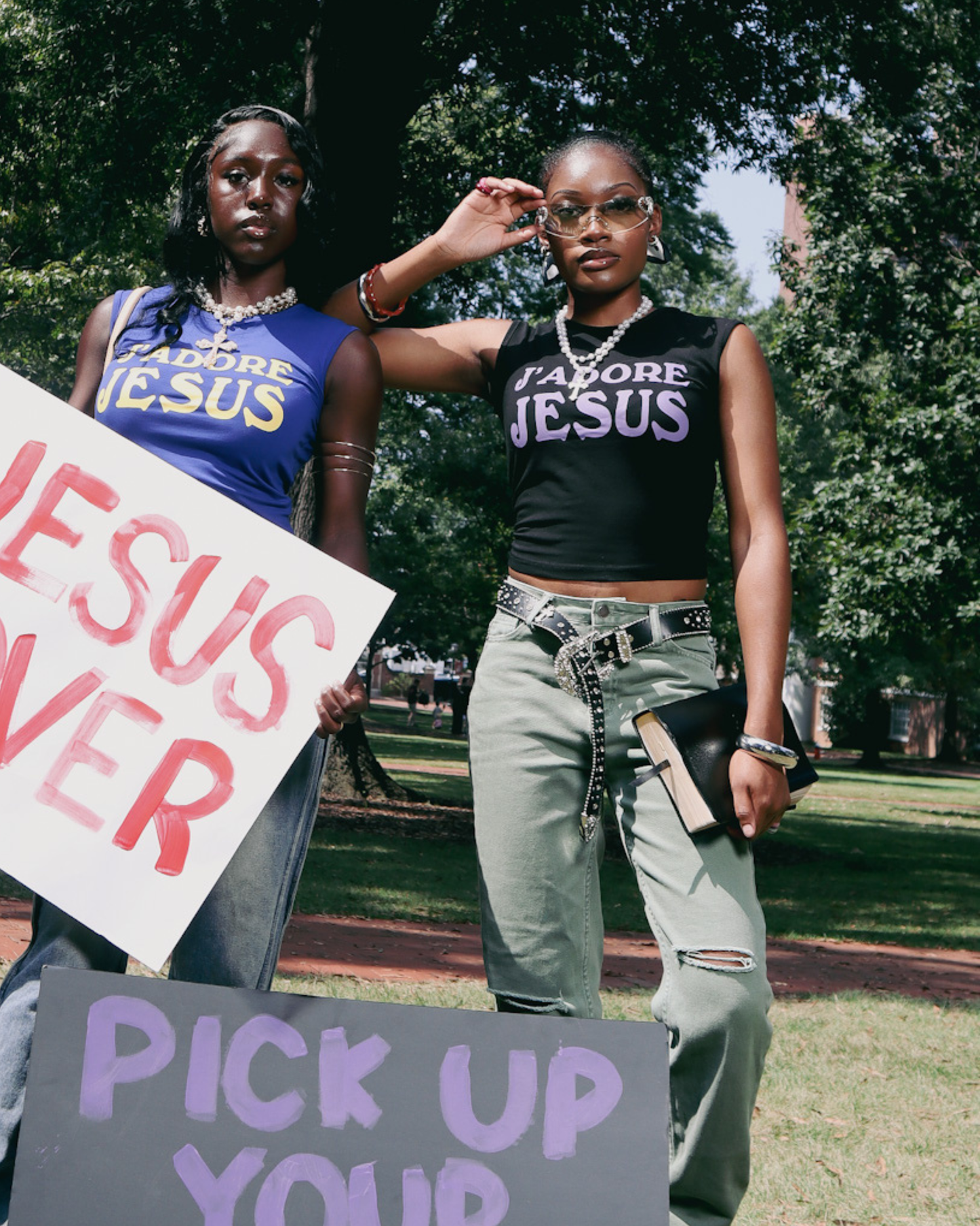 J’ADORE JESUS Tank (Black)