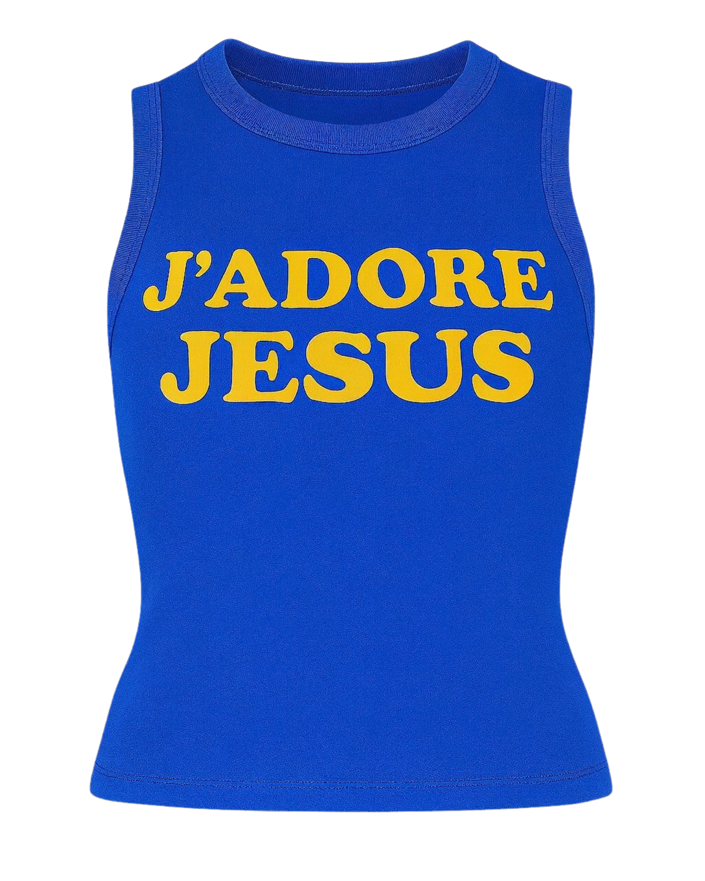 J’ADORE JESUS Tank (Blue)